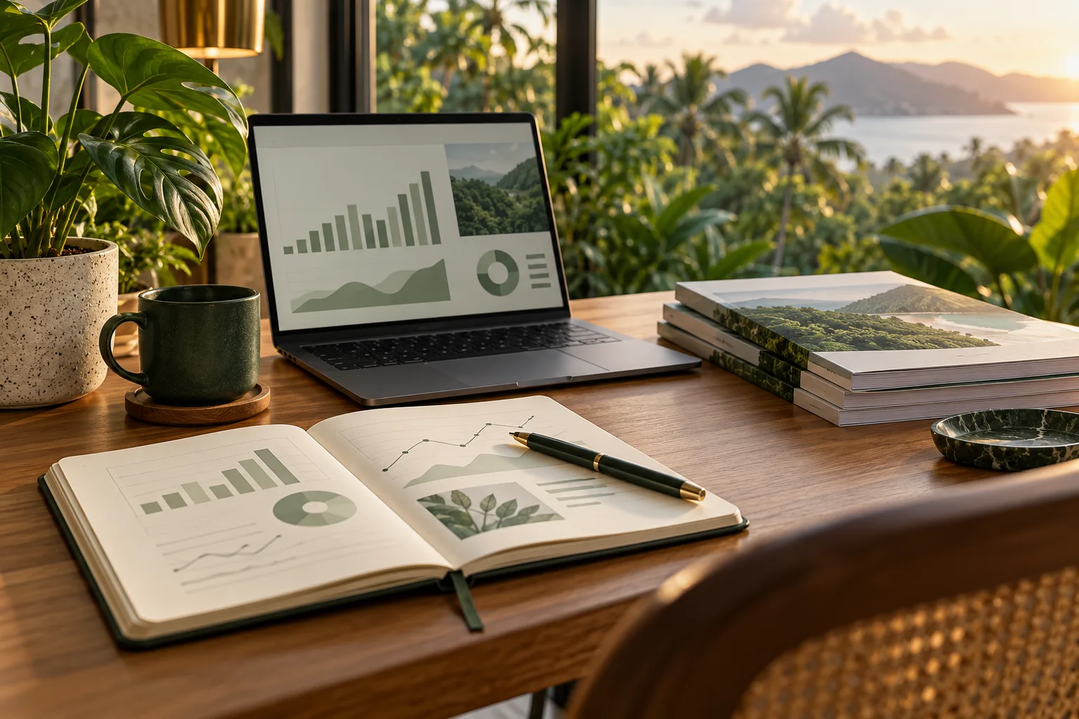 Illustrative ESG data workspace, not a software screenshot